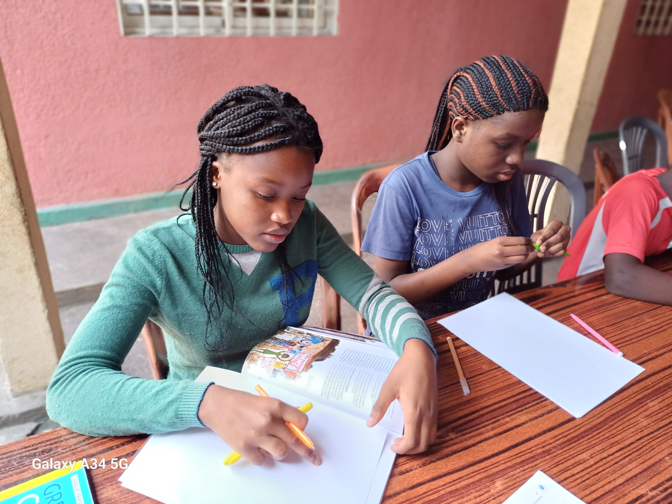 Culture : club de lecture à l’orphelinat Carlino à Limete